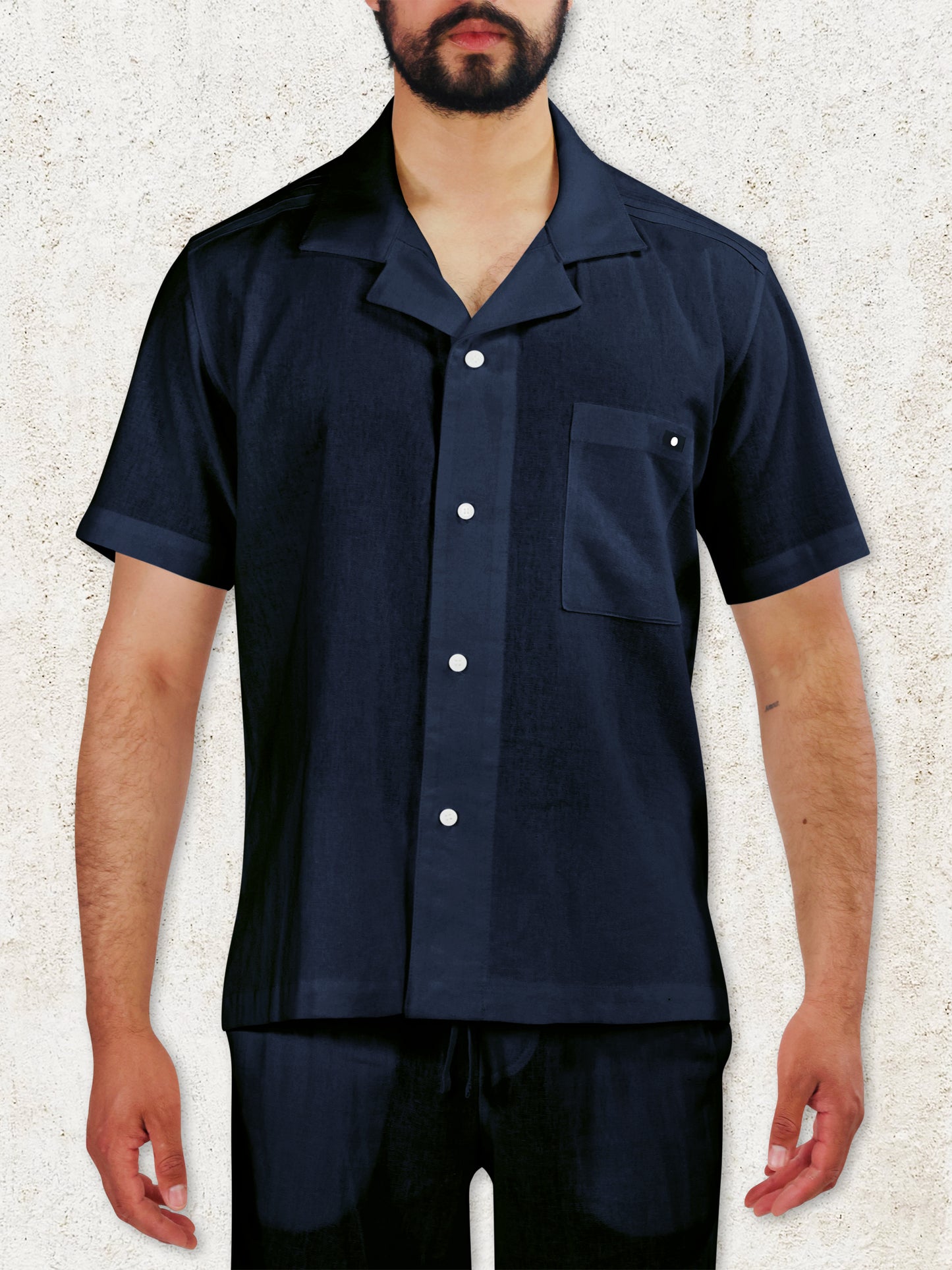 THE JAVI SHIRT - Navy