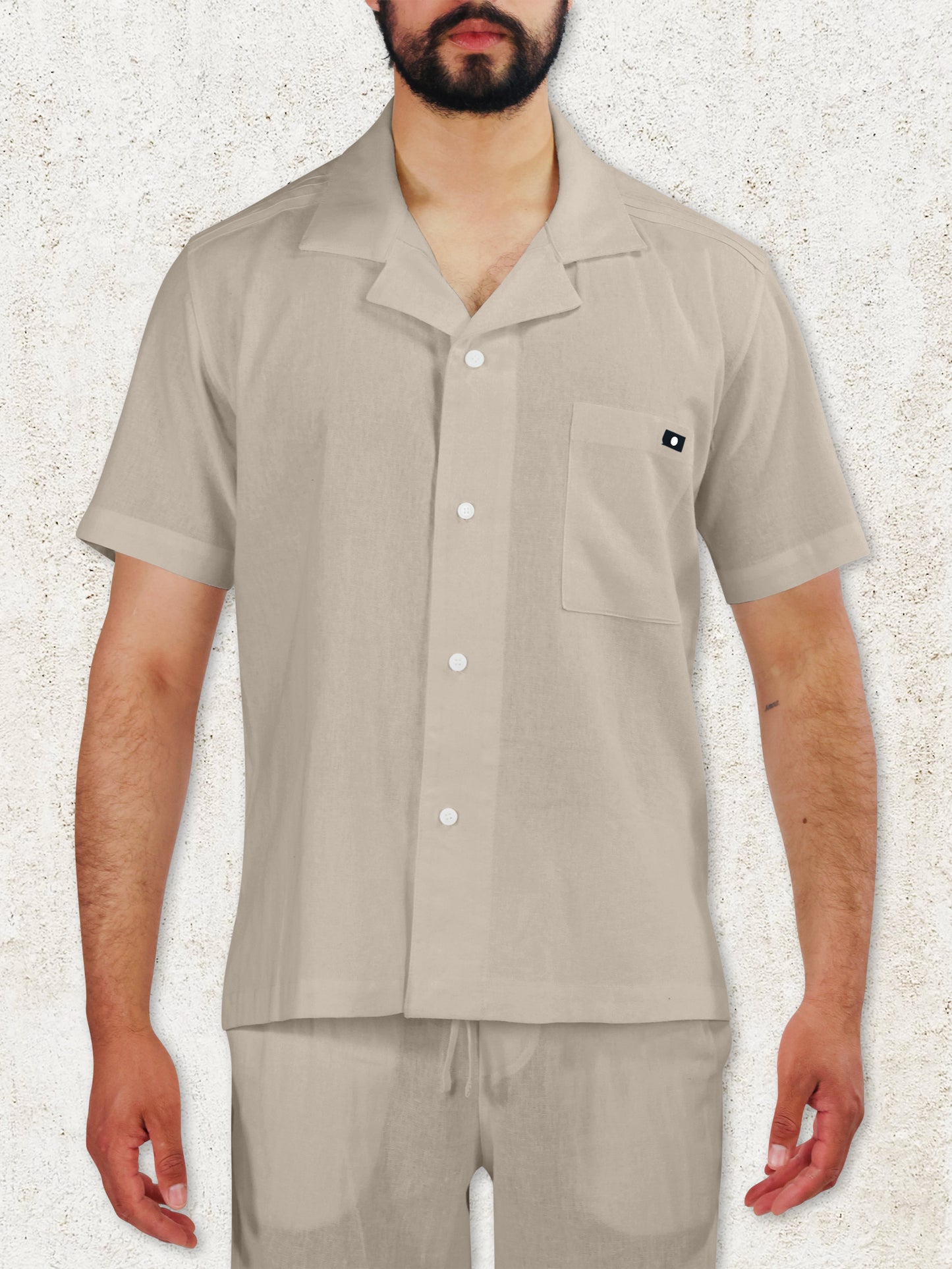 THE JAVI SHIRT - Sand