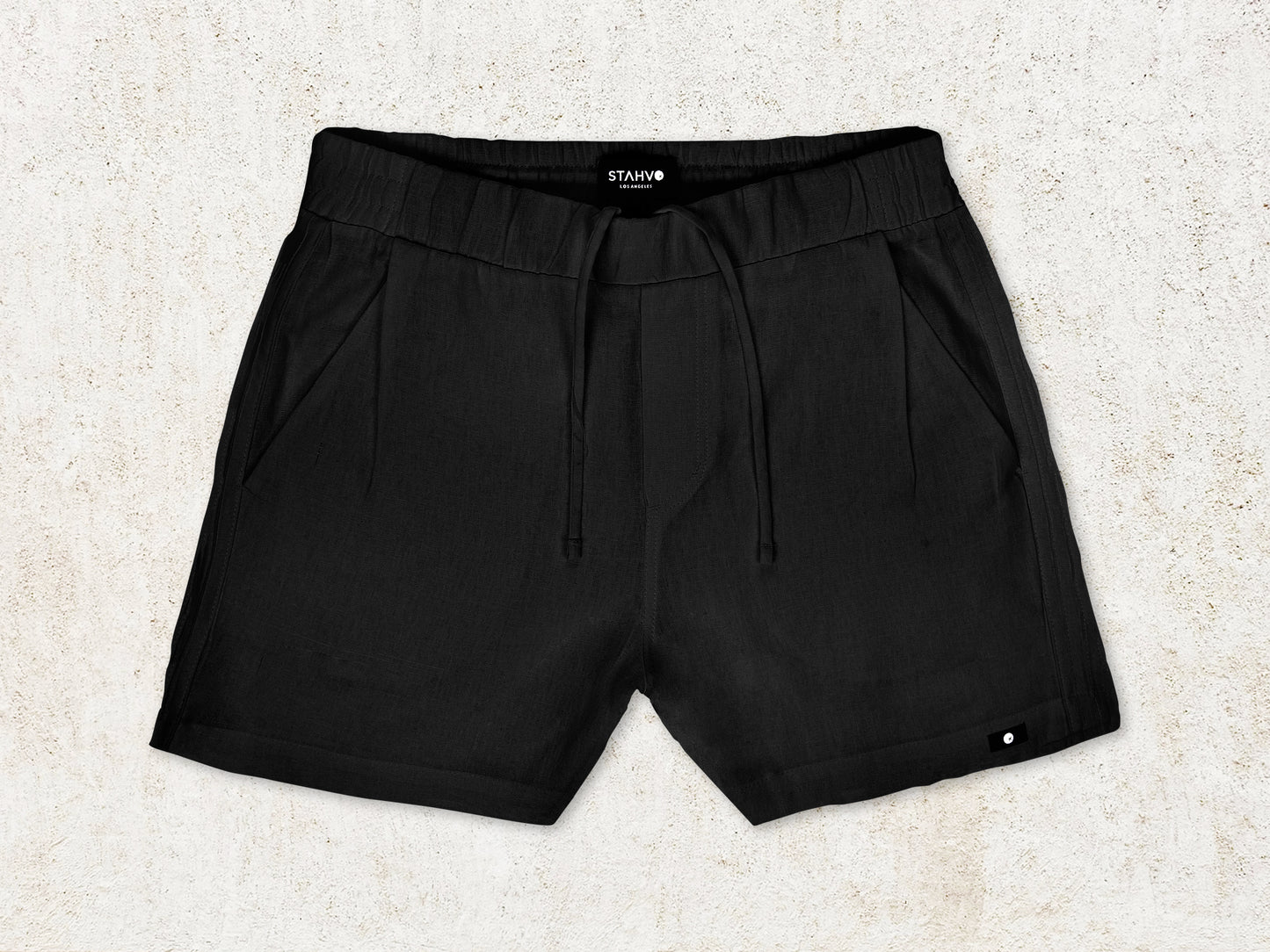 THE BIANO 4" SHORT - Black