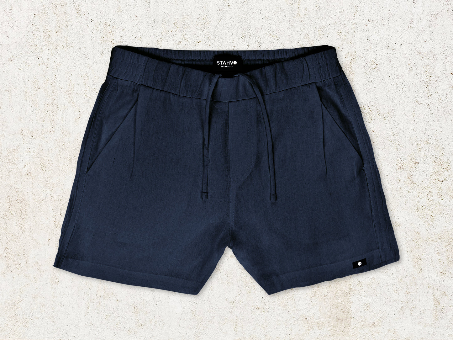 THE BIANO 4" SHORT - Navy