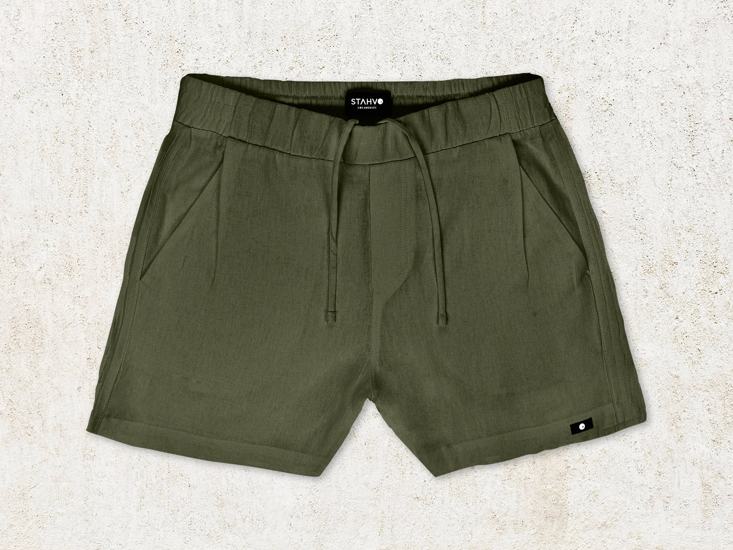THE BIANO 4" SHORT - Olive