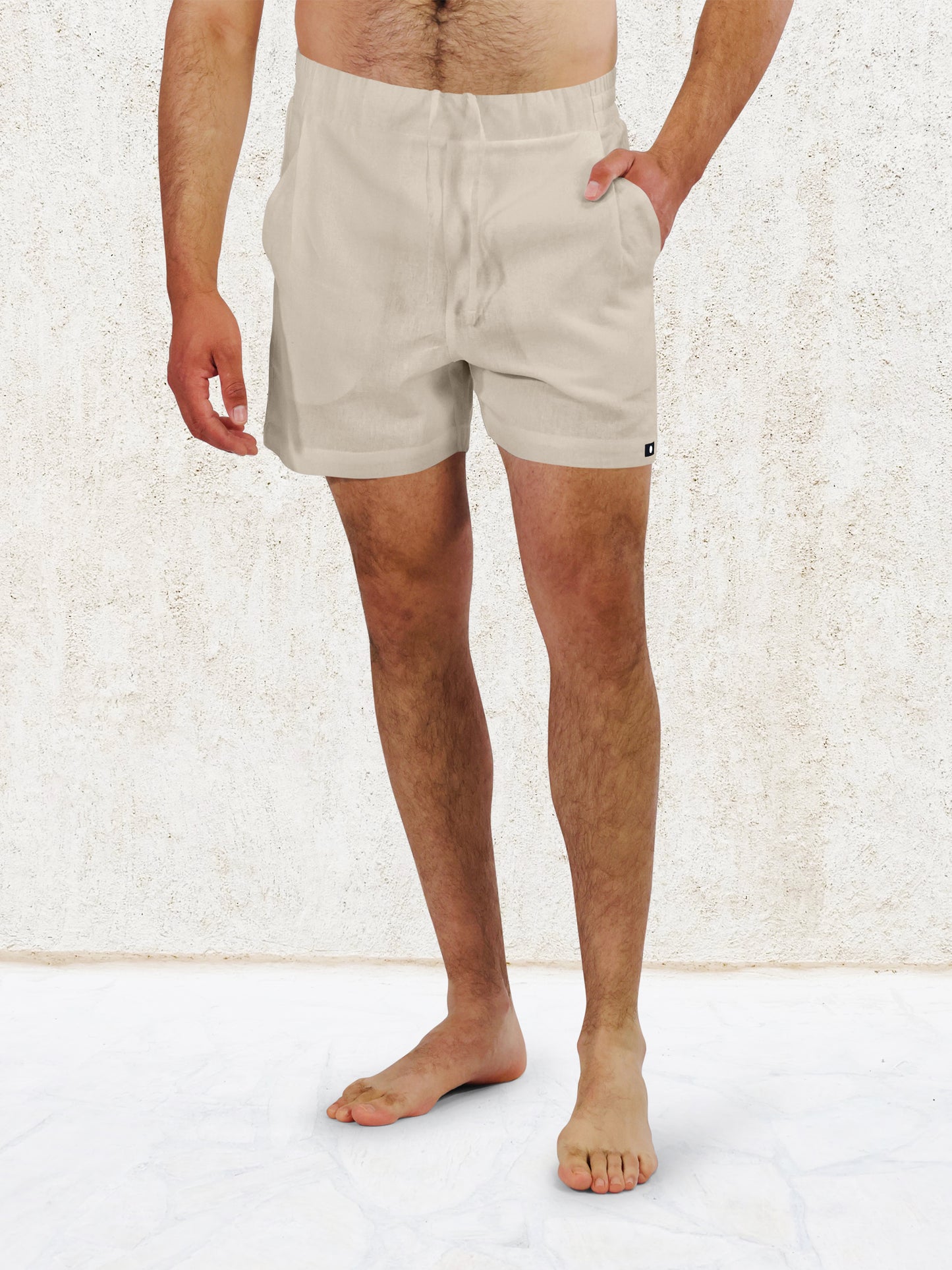 THE BIANO 4" SHORT - Sand
