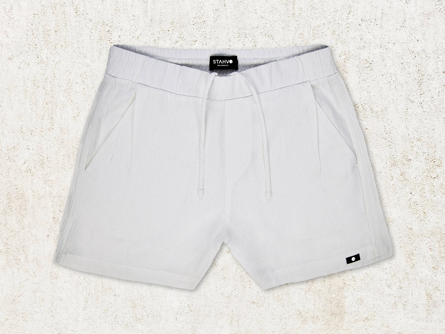 THE BIANO 4" SHORT - White