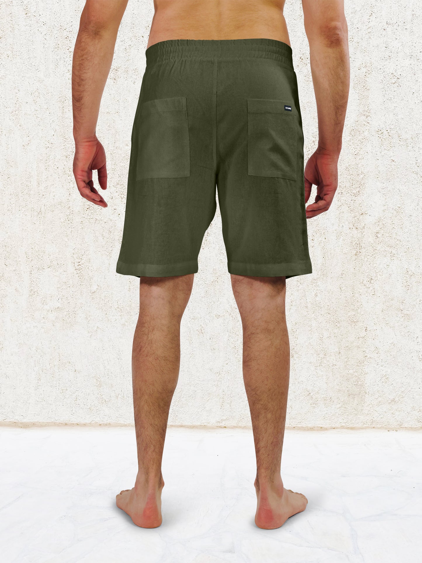 THE SIANO 8" SHORT - Olive