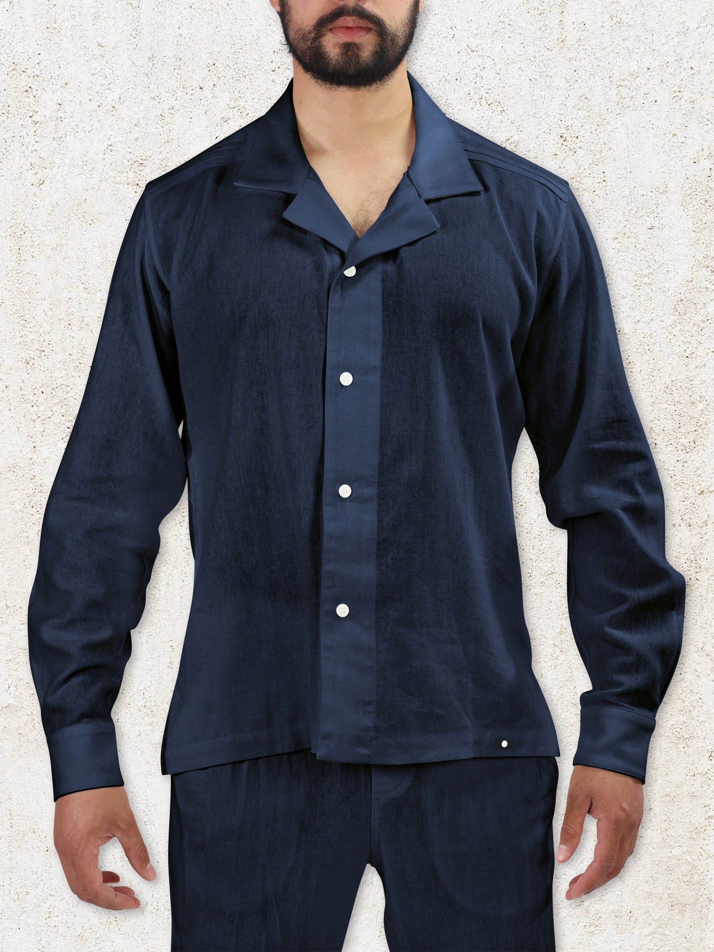 THE CAVO SHIRT - Navy