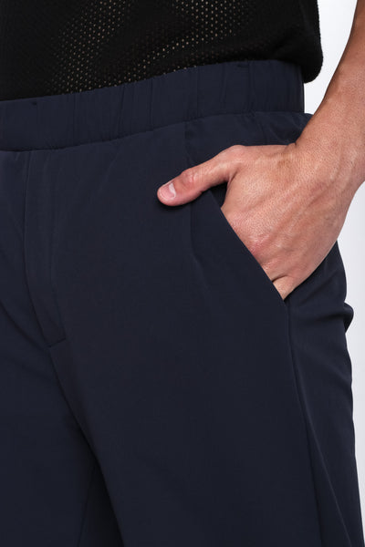 THE PALUX CROP TROUSER - Water-Repellent 4-Way Stretch Trousers - Navy